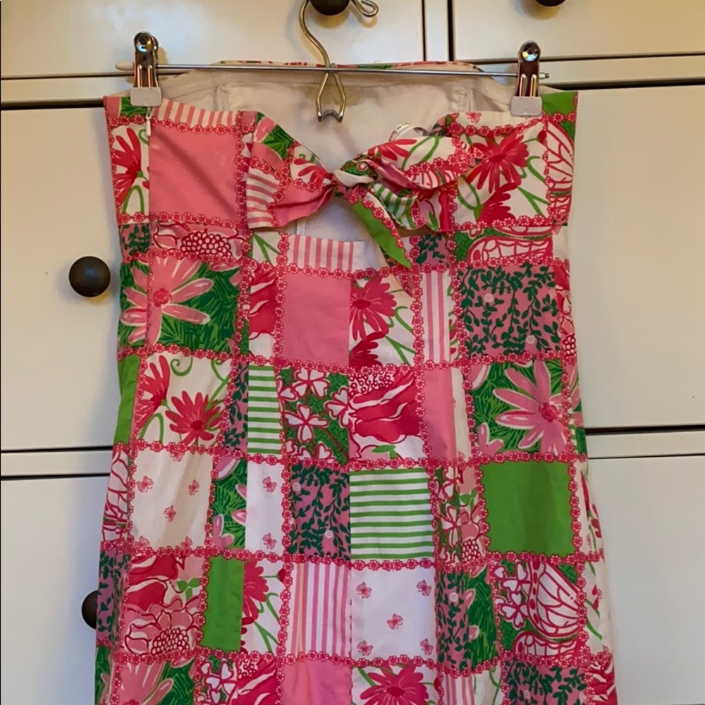 Lilly Pulitzer Strapless Dress - Rare Find! - Picture 3 of 6